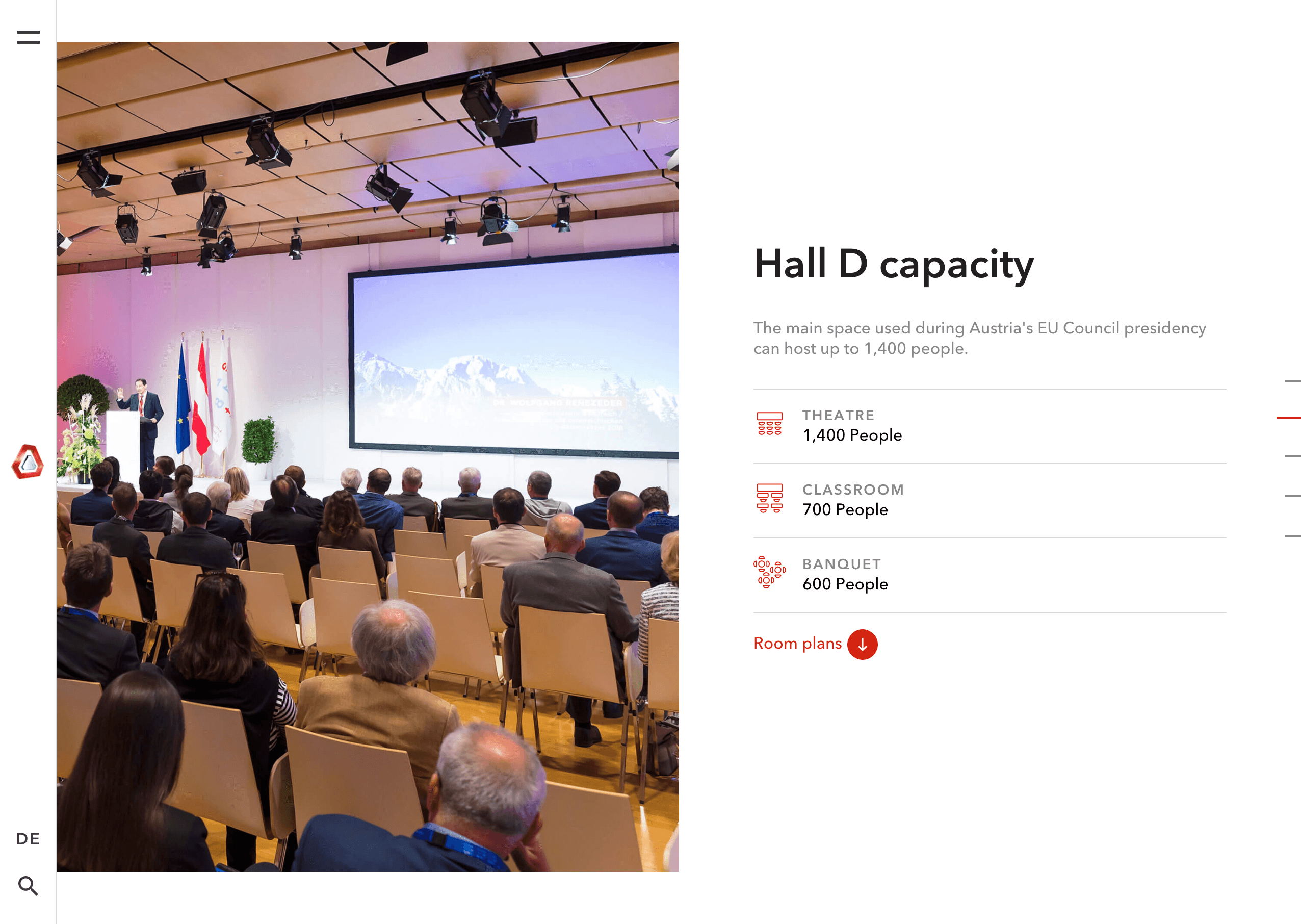 acv.at Hall D capacity