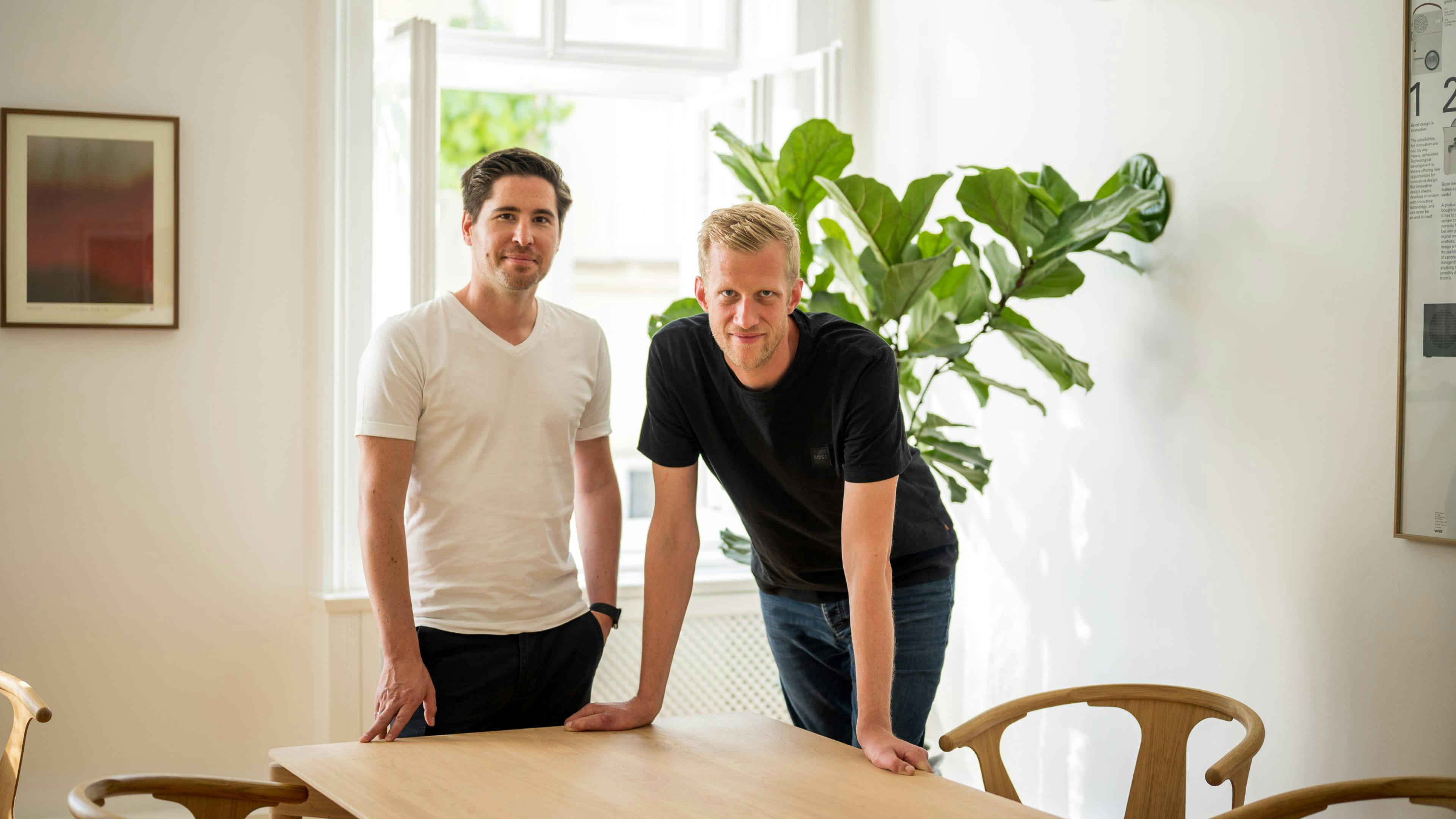 Die Gründer der Digitalagentur Functn, Christop Peter und Philip Ehrenfellner.